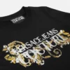 Robe t-shirt Barocco à contours en cristaux Robe t-shirt Barocco à contours en cristaux