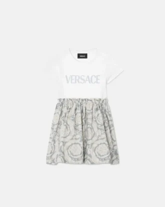 Robe t-shirt imprimée en coton pour enfants