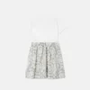 Robe t-shirt imprimée en coton pour enfants Robe t-shirt imprimée en coton pour enfants