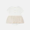 Robe t-shirt imprimée en coton pour enfants Robe t-shirt imprimée en coton pour enfants