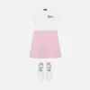 Robe t-shirt imprimée en jersey de coton pour enfant Robe t-shirt imprimée en jersey de coton pour enfant