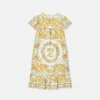 Robe à volants en soie Barocco Silk pour enfants Robe à volants en soie Barocco Silk pour enfants