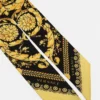 Ruban en twill de soie imprimé