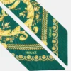 Ruban en twill de soie imprimé