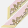 Ruban en twill de soie imprimé