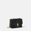 Sac à bandoulière Kleio en cuir nappa brodé Sac à bandoulière Kleio en cuir nappa brodé