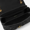 Sac à bandoulière Kleio en cuir nappa brodé Sac à bandoulière Kleio en cuir nappa brodé