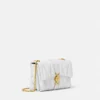 Sac à bandoulière Kleio en cuir nappa matelassé Sac à bandoulière Kleio en cuir nappa matelassé