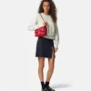 Sac à bandoulière Kleio en cuir nappa matelassé Sac à bandoulière Kleio en cuir nappa matelassé