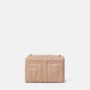 Sac à bandoulière Kleio en cuir nappa matelassé Sac à bandoulière Kleio en cuir nappa matelassé