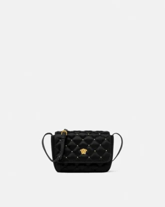 Sac à bandoulière matelassé en satin pour enfants Sac à bandoulière matelassé en satin pour enfants