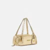 Sac bowling métallisé Versace Tag Sac bowling métallisé Versace Tag