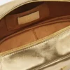 Sac bowling métallisé Versace Tag Sac bowling métallisé Versace Tag