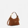 Sac hobo en daim Versace Tag