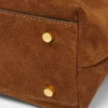 Sac hobo en daim Versace Tag