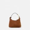 Sac hobo en daim Versace Tag