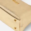 Sac hobo métallisé Versace Tag