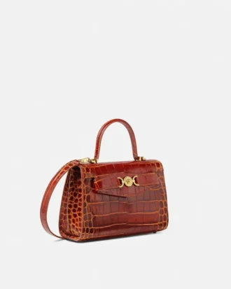 Sac à main Medusa 95 effet croco Sac à main Medusa 95 effet croco