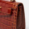 Sac à main Medusa 95 effet croco