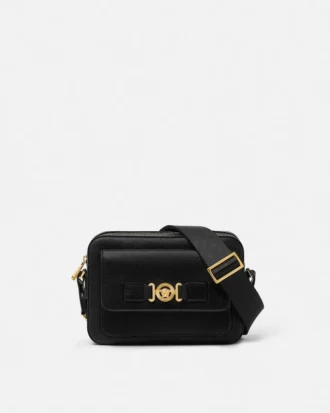 Sac messager en cuir Medusa Biggie