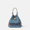 Sac seau en denim La Medusa