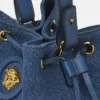 Sac seau en denim La Medusa