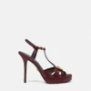 Sandales en cuir V 120 mm Sandales en cuir V 120 mm
