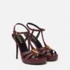 Sandales en cuir V 120 mm Sandales en cuir V 120 mm