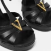 Sandales en cuir V 120 mm Sandales en cuir V 120 mm