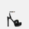Sandales Gianni Ribbon effet croco 140 mm Sandales Gianni Ribbon effet croco 140 mm