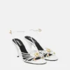 Sandales Opera Bow en cuir nappa 85 mm Sandales Opera Bow en cuir nappa 85 mm