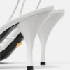 Sandales Opera Bow en cuir nappa 85 mm Sandales Opera Bow en cuir nappa 85 mm