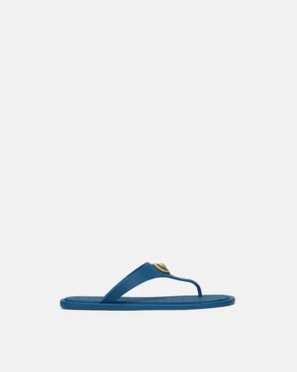 Sandales plates en caoutchouc Alia