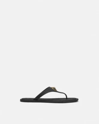 Sandales plates en caoutchouc Alia