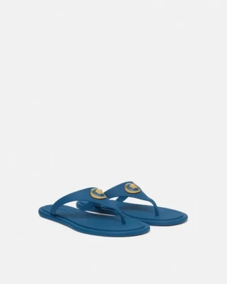 Sandales plates en caoutchouc Alia