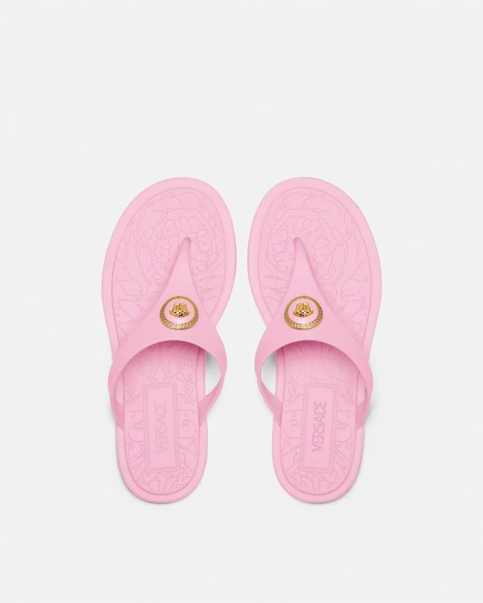 Sandales plates en caoutchouc Alia Sandales plates en caoutchouc Alia