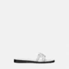 Sandales plates en cuir Medusa 95