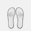 Sandales plates en cuir Medusa 95