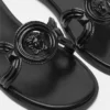 Sandales plates Medusa 95 en cuir verni