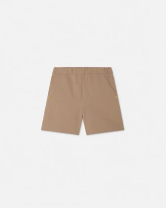 Short brodé en coton seersucker pour enfant