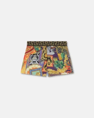 Short de bain imprimé