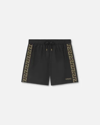 Short de bain jacquard