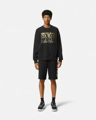 Short de survêtement à logo