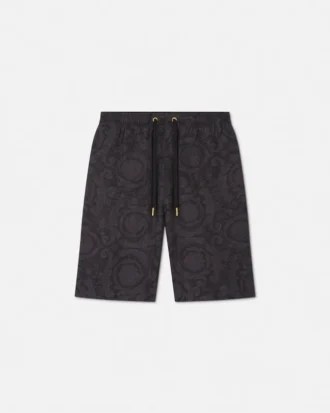 Short en chambray jacquard Barocco