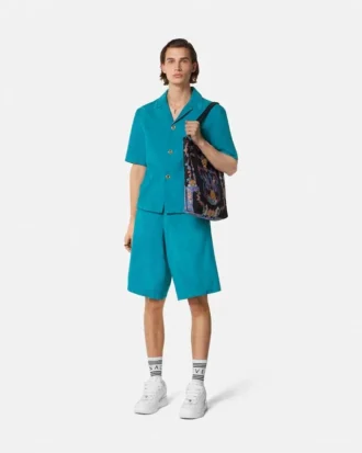 Short en daim Medusa Biggie