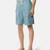 Short en denim chambray jacquard Barocco