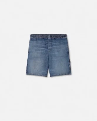 Short en denim Medusa Biggie Short en denim Medusa Biggie