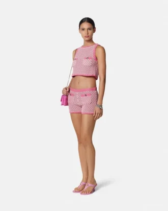 Short en maille crochet