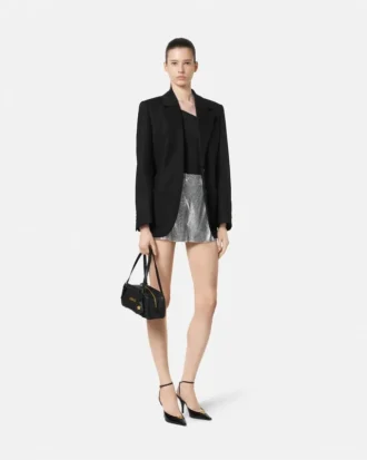 Short en maille métallique
