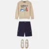 Short en popeline de coton pour enfant